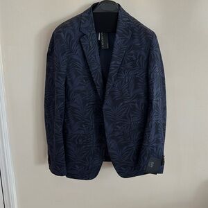 Banana Republic Tropical Hawaiian Blazer 40s